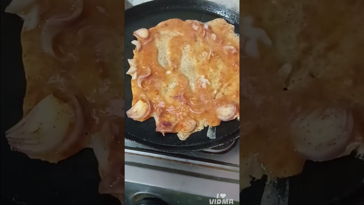 Egg omelet with onion # very tasty  everyone 😋  liked  it very much 