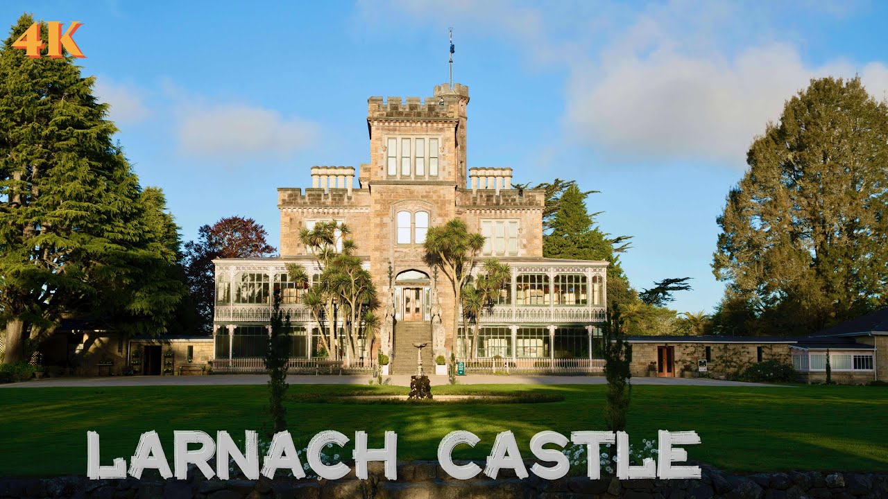 Larnach Castle Inside & Gardens Walking Tour 4K | New Zealand's Only Castle | Dunedin New Zealand