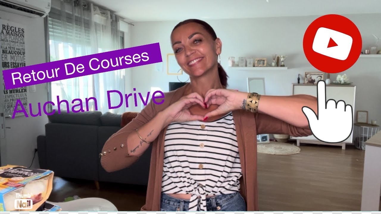 Retour de courses Auchan drive 🛒 Aaronandmams