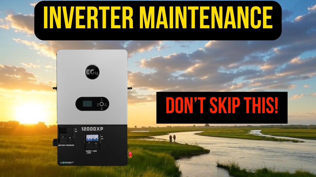 Solar Inverter Maintenance: Tips You NEED to Know