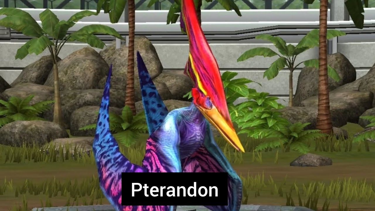 Pterandon Max Level 40 (Jurassic World The Game)
