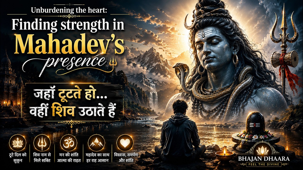 Unburdening the heart: Finding strength in Mahadev's presence | जहाँ टूटते हो… वहीं शिव उठाते हैं