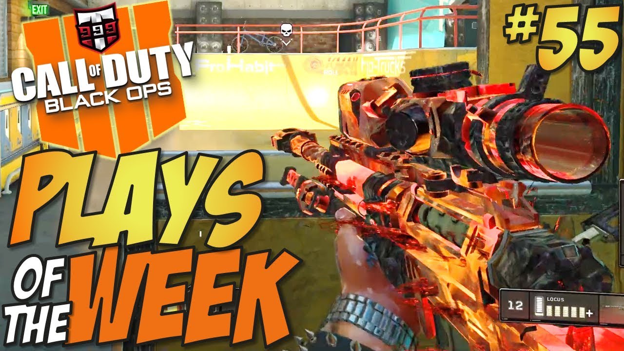 SLAUGHTER!! - Call of Duty Black Ops 4 - PLAYS OF THE WEEK #55 (COD BO4 Top Plays)