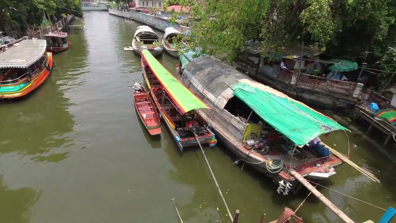THAILAND Khlong Bang Luang Market | Wat Paknam Phasi Charoen | Tonmai Chaika Market | Bangkok