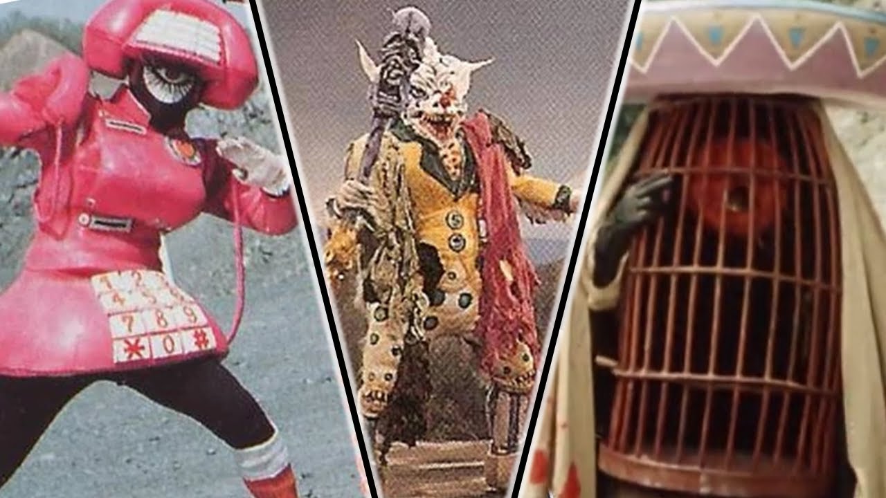 NEVER BEFORE SEEN Power Rangers MONSTERS