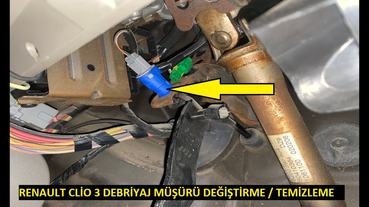 Renault Clio 3 Debriyaj Müşürü Değiştirme / Temizleme