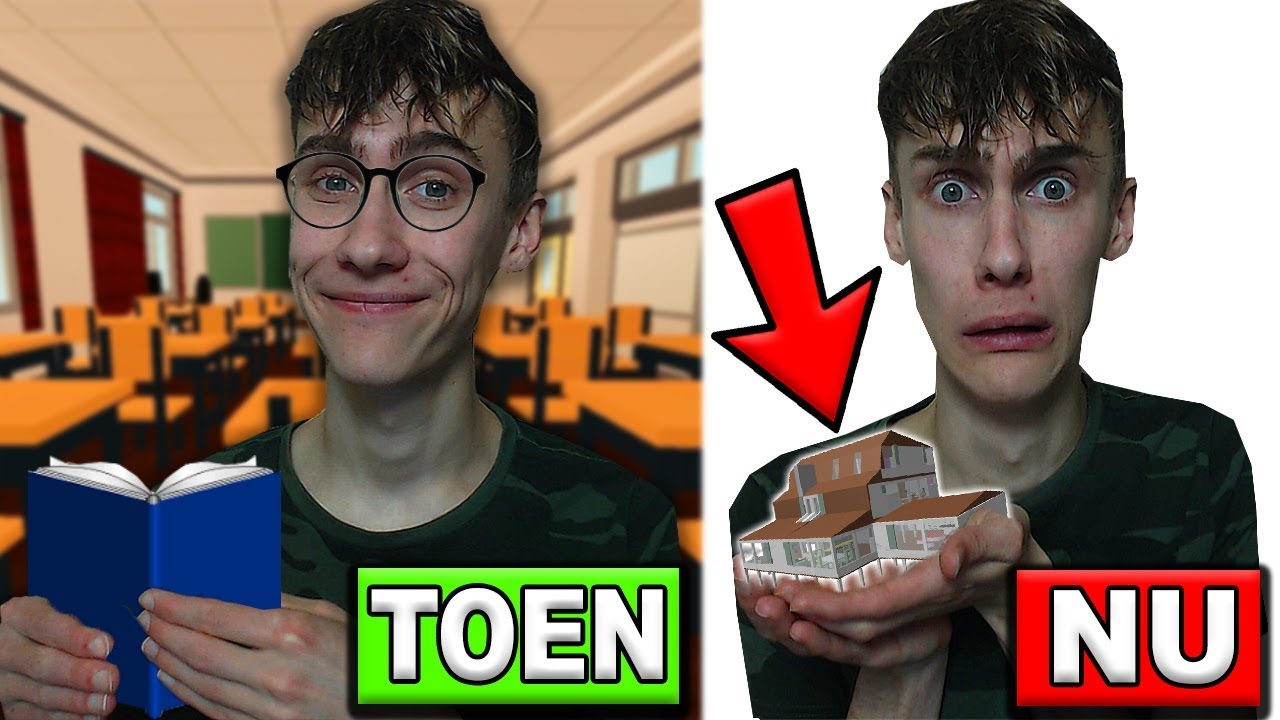 DE SCHOOL IS 100X KLEINER! (Roblox Obby)
