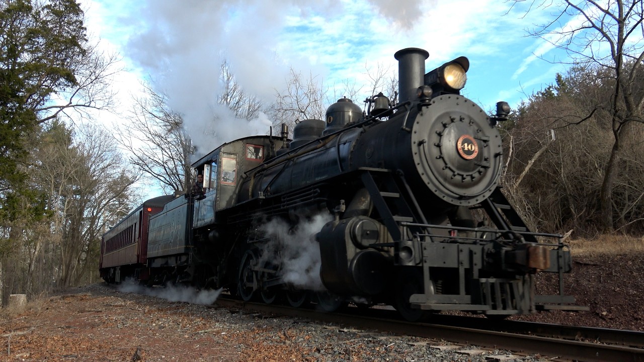 New Hope Railroad:  Farewell to No. 40