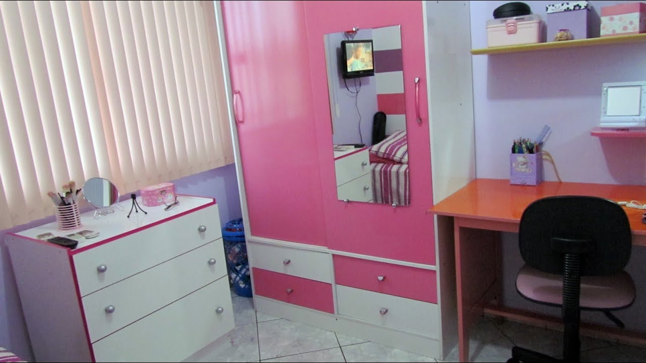 Tour pelo meu quarto
