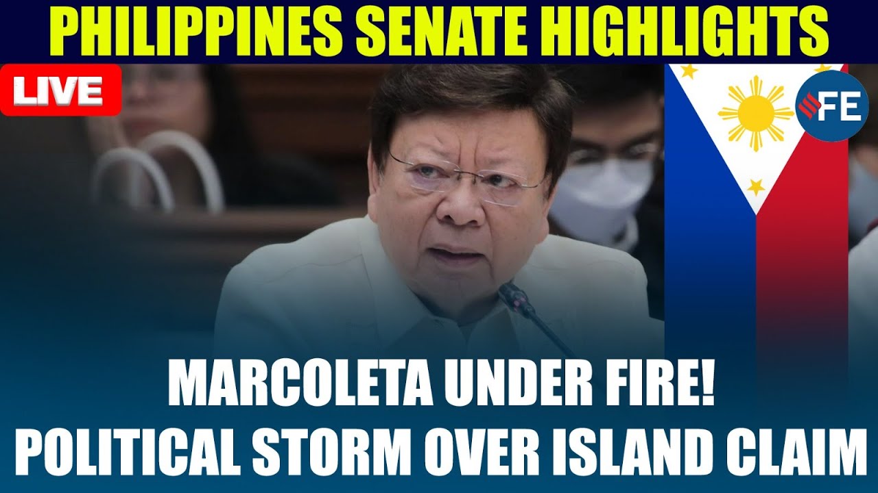 Philippines Senate Live: Marcoleta Clarifies Controversial Kalayaan Islands Comments