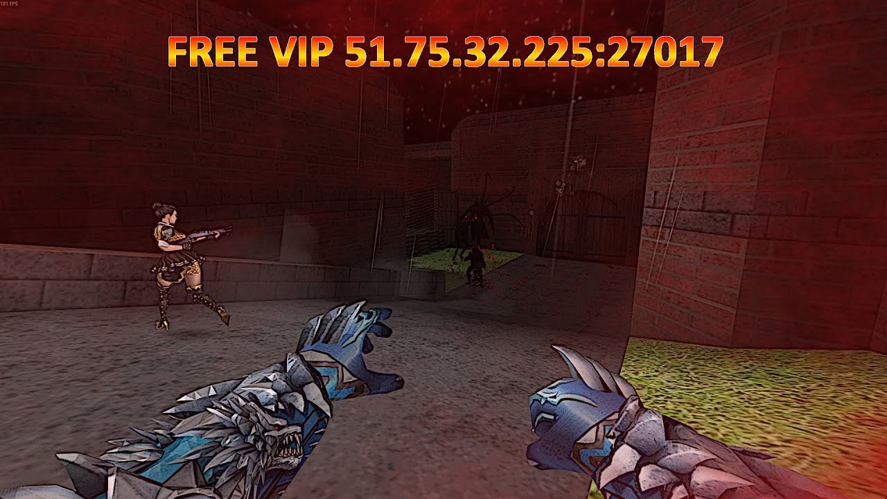 NEW ZOMBIE MOD + FREE VIP |  Бесплатная випка зомби сервер | NEW MOD | Counter-Strike 1.6
