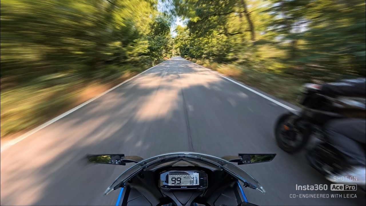 Chilling with bro / GSXR-125 and MT 125 / FULL ARROW EXHAUST