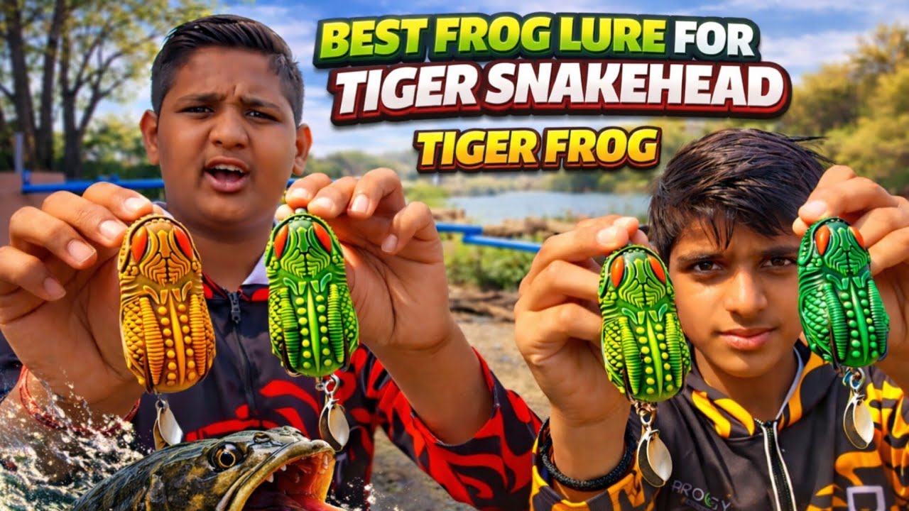 PROGGY KR FISH HUNTER TIGER FROG UNBOXING #krfishhunter 