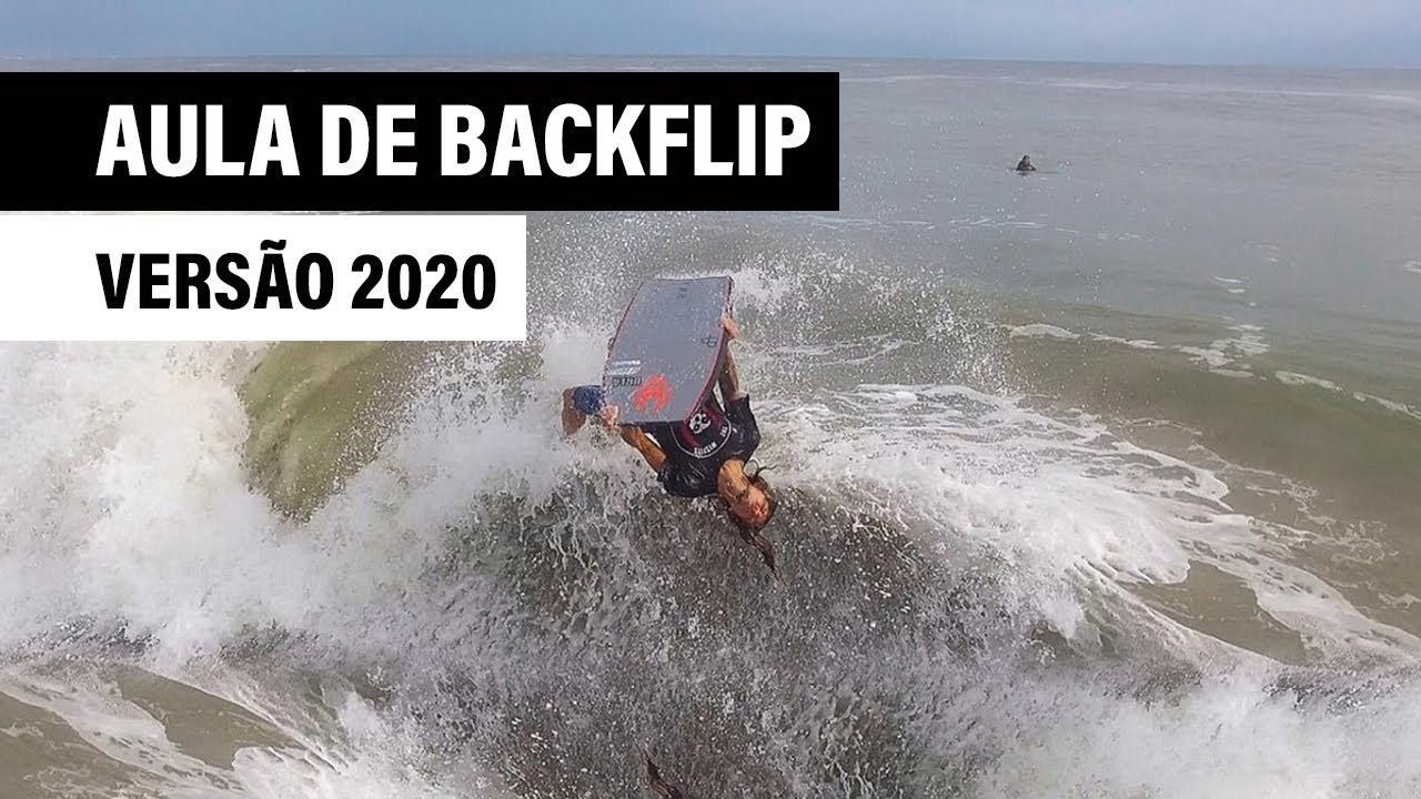 Como fazer BackFlip  | Aula de Bodyboard