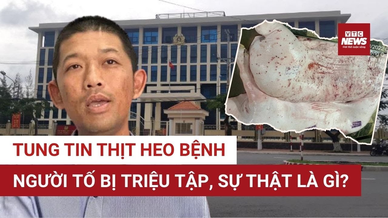 Công an triệu tập người tố cáo công ty C.P. Việt Nam bán thịt heo bệnh để làm gì? | VTC News