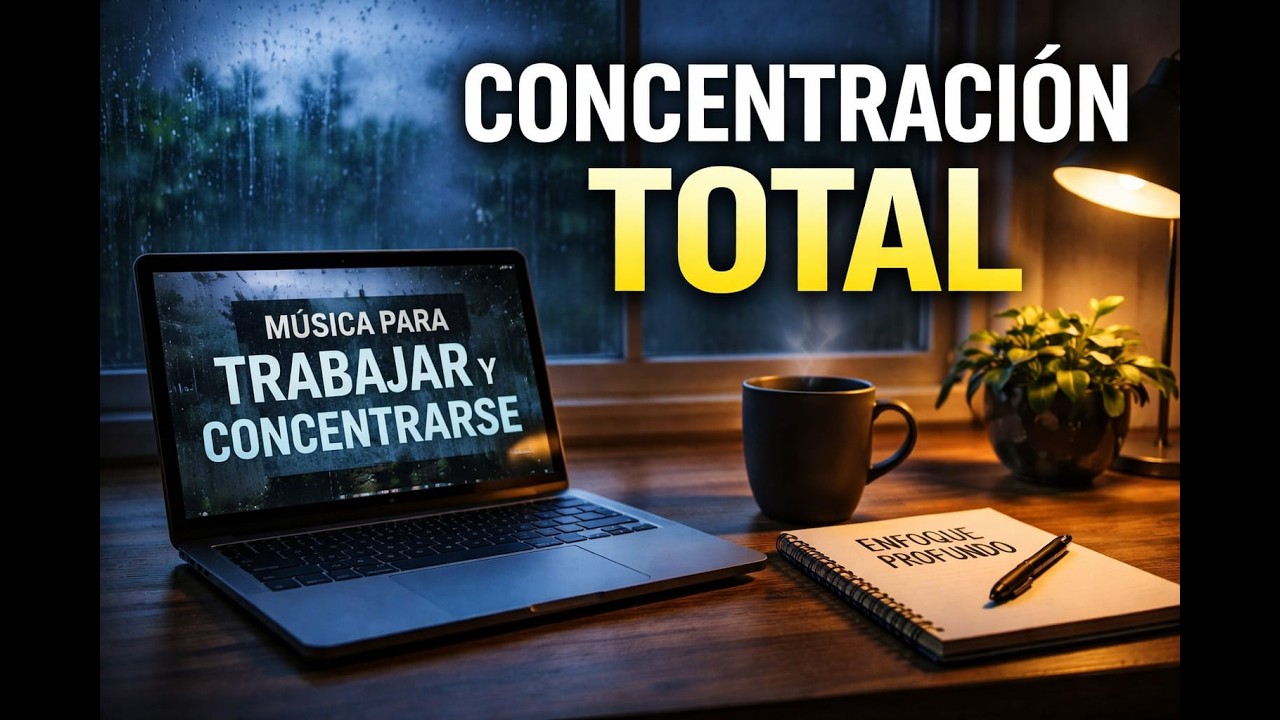 Música ambiental instrumental para trabajar y concentrarse | Sonido relajante para oficina