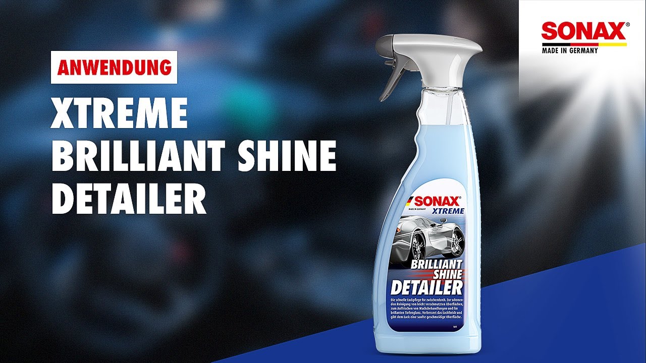 Anwendung SONAX XTREME BrilliantShine Detailer
