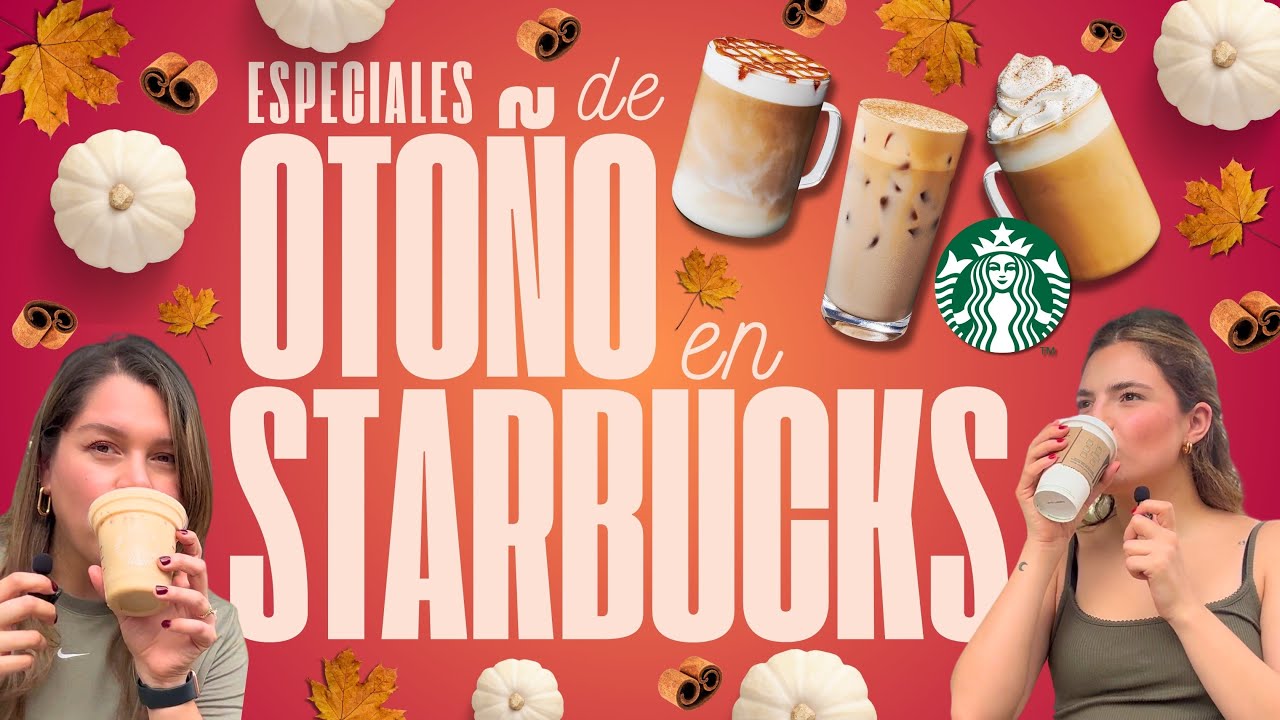 OTOÑO en STARBUCKS 🍂, probámos los lattes MÁS DELICIOSOS (Parte 1)✨