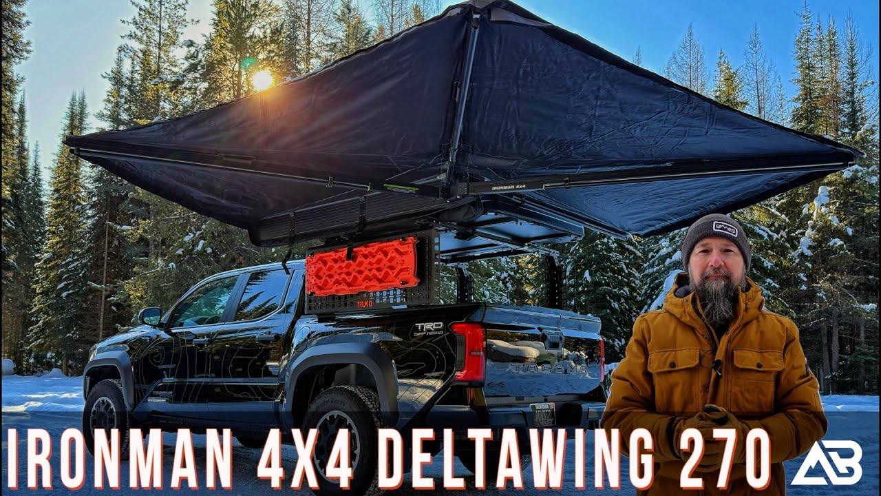 Almost Perfect IRONMAN 4X4 DeltaWing 270 Awning | Complete Redesign Light and Fast