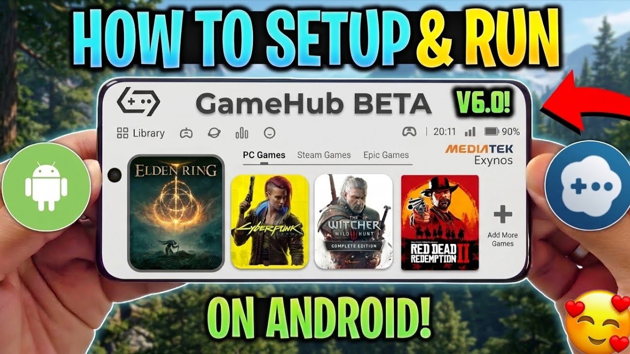 😱 Gamahub Emulator New Update V6.0 Beta Android | Full Setup + Best Settings 2026 | Gamahub Beta New