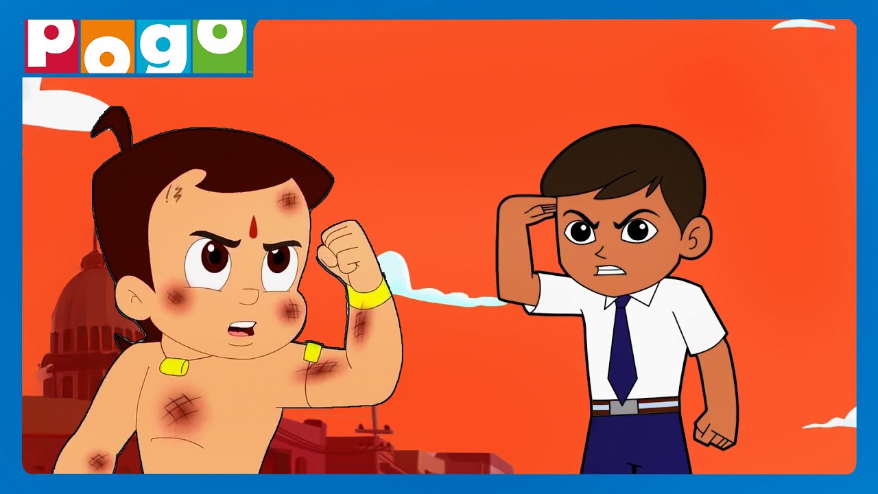 Double The Hero, Double The Fun😍| Little Singham🦁| Chhota Bheem👊| Cartoon For Kids😍| @Pogo