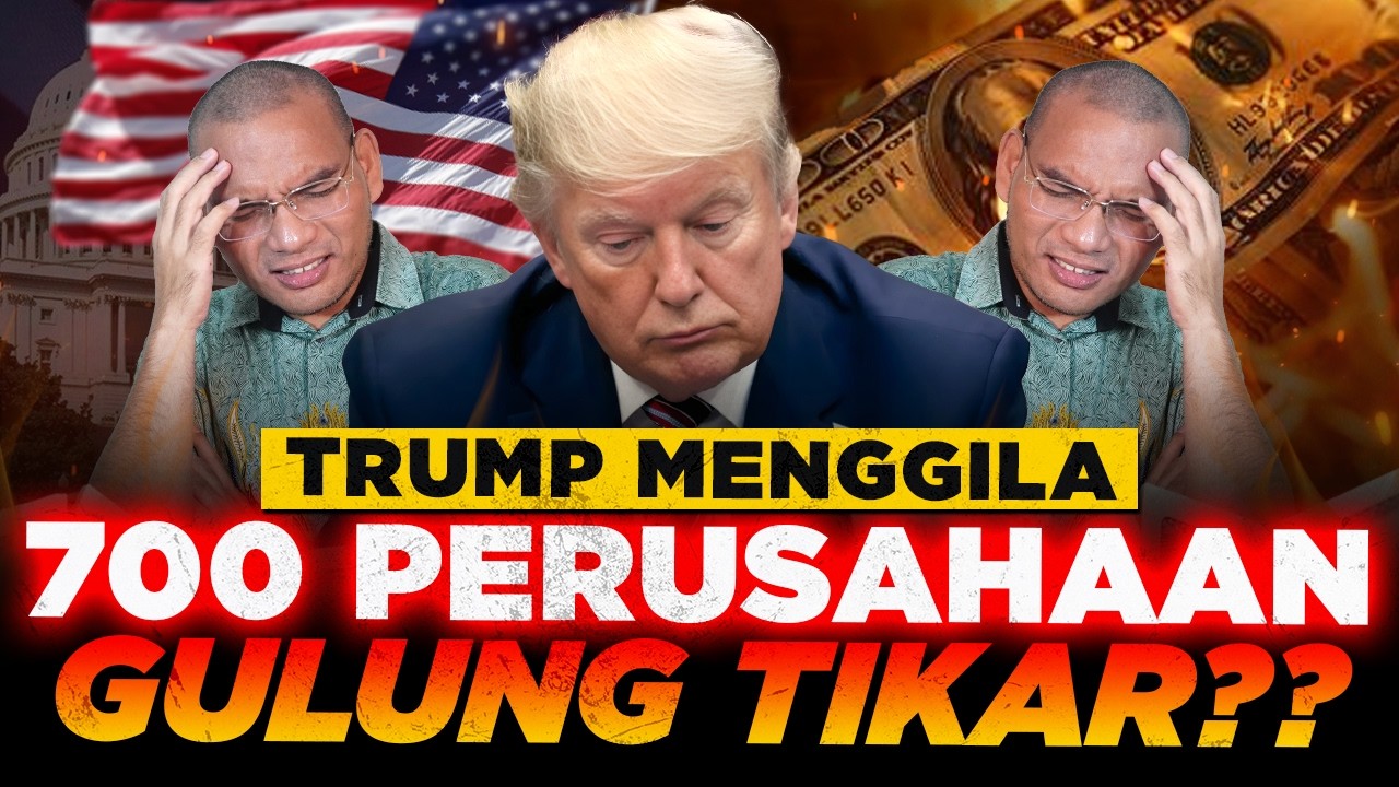 AKIBAT TRUMP BANYAK TINGKAH!! 700 PERUSAHAAN AMERIKA BANGKRUT BERJAMA'AH?