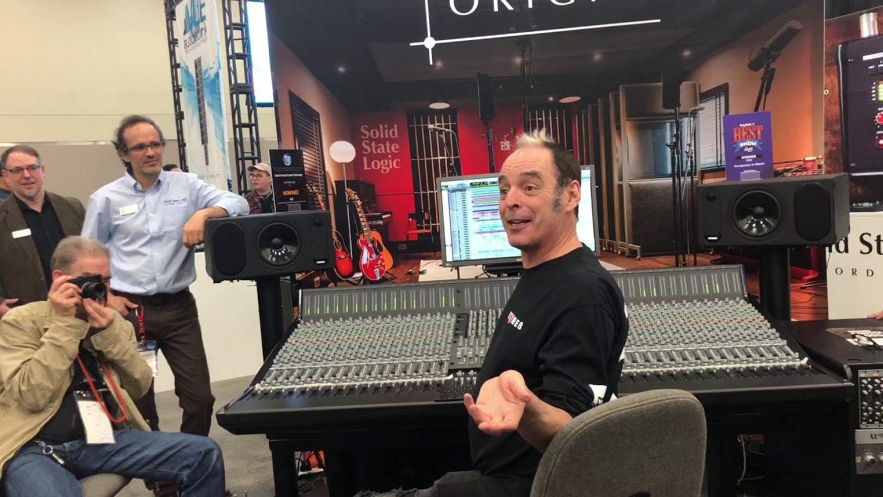 Tom Lord Alge - NAMM 2020 - SSL Origin