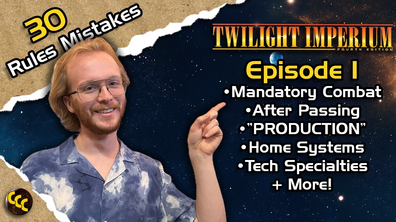 Common Twilight Imperium Rules Mistakes