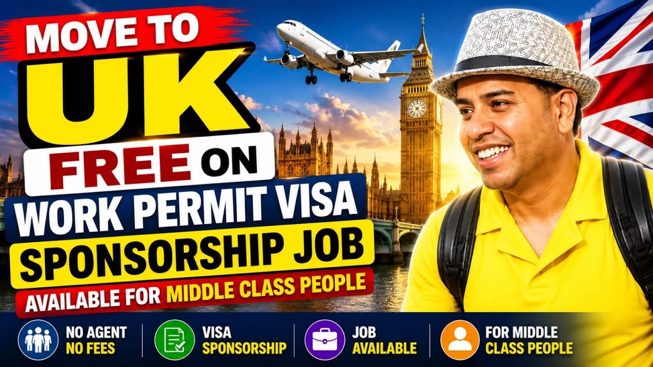 Visa sponsorship jobs in UK | UK jobs for foreigners open now