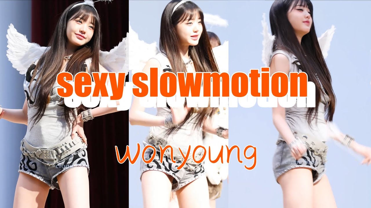 【4K fancam slowmotion】250907 IVE WonYoung ’XOXZ‘ sexy dance