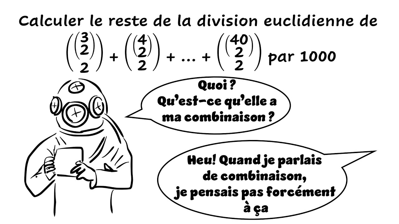 Saurez-vous montrer que le reste de cette division vaut 4 ?