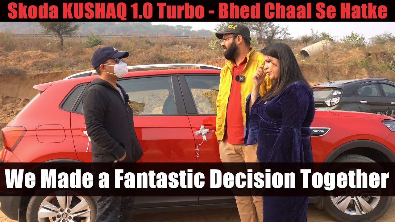 Škoda KUSHAQ TC 2021| PUNCH, Creta, Seltos try Kari| Good analysis by the Couples| Drive & Decide