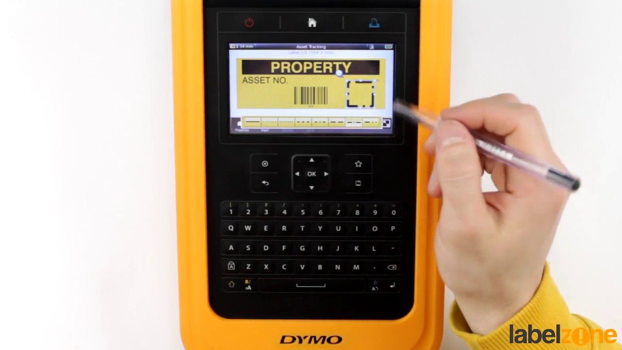 Dymo XTL Asset Tracking Label Tutorial