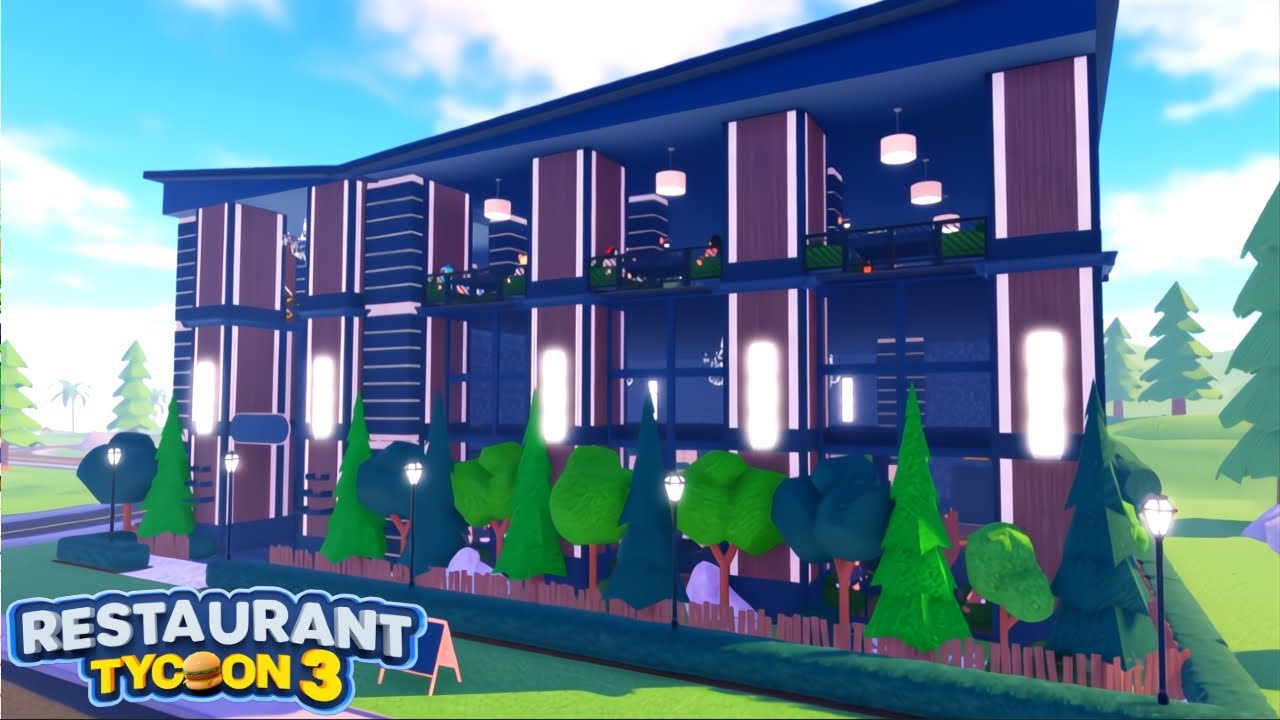 Restaurant Tycoon 3 ll 5 STAR MODERN RESTAURANT (Tutorial) ll Roblox (Version 5)