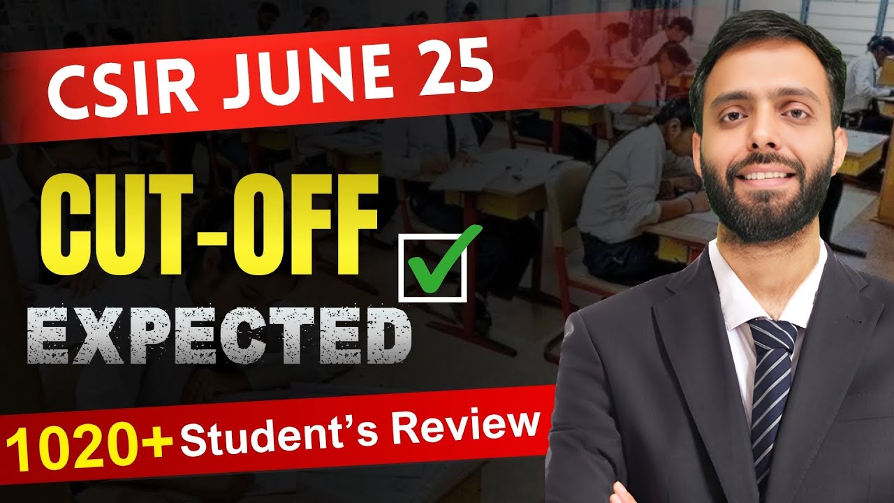 Most Accurate Cut-Off | We Always Predict it RIGHT | CSIR June 25