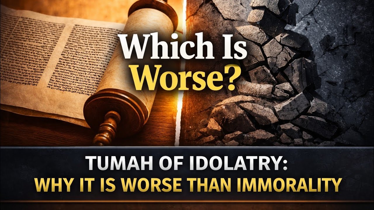 Rabbi Yaron Reuven - Tumah of Idolatry: Why It Is Worse Than Immorality