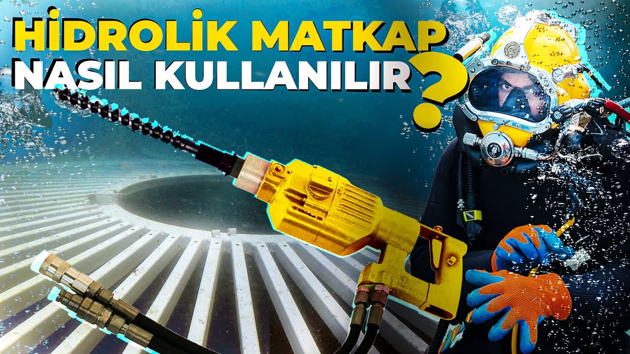 Deniz Altında İnşaat Yapmak. Balyoz Kullandım. Hidrolik Matkapla Beton Deldim.