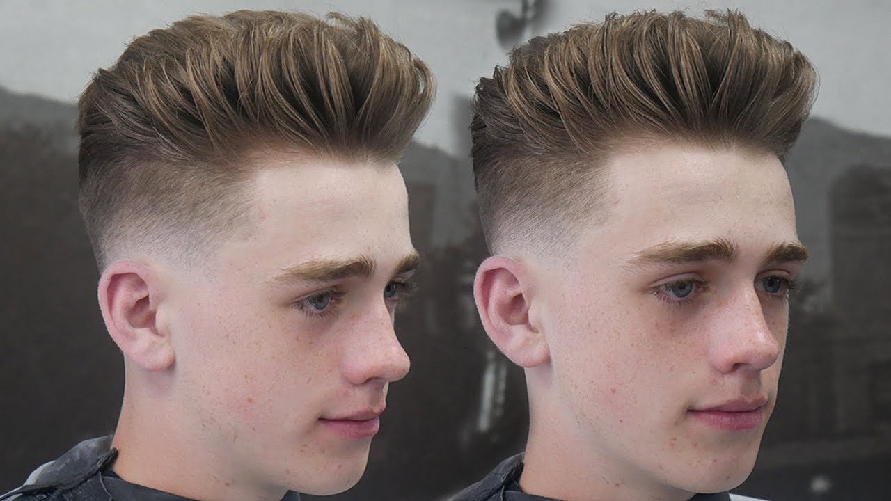 CLASSIC SLICK BACK HAIRCUT TUTORIAL || HOW TO DO A LOW FADE