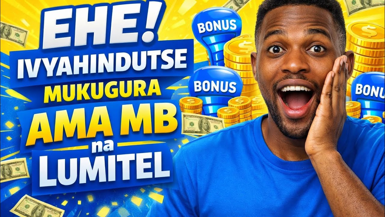 Ehe ivyahinditse mukugura ama mega ya Lumitel , n'ingene tuzohora turonka bonus mukugura ama mega