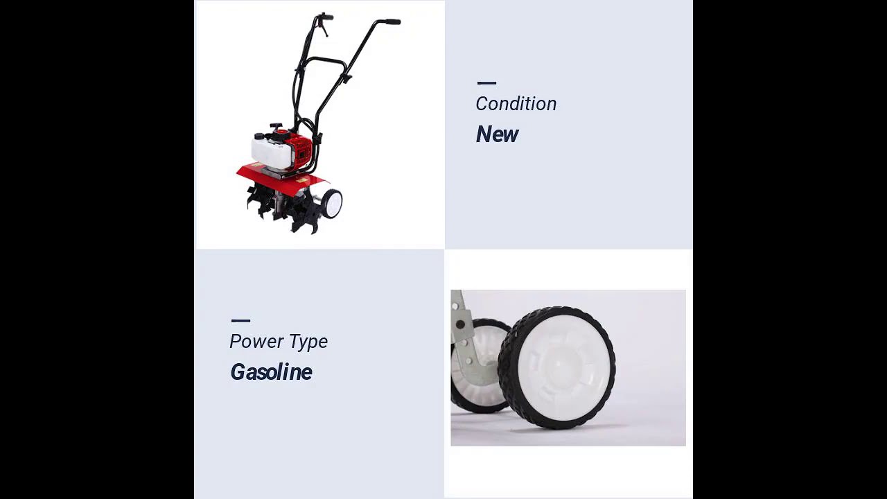 Tiller - hand push cultivator
