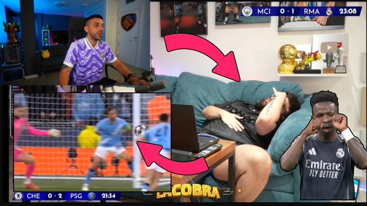 LA COBRA REACCIONA A LA MANO DE BERNARDO SILVA Y PENALTI DE VINI Y DjMaRiiO SE BURLA