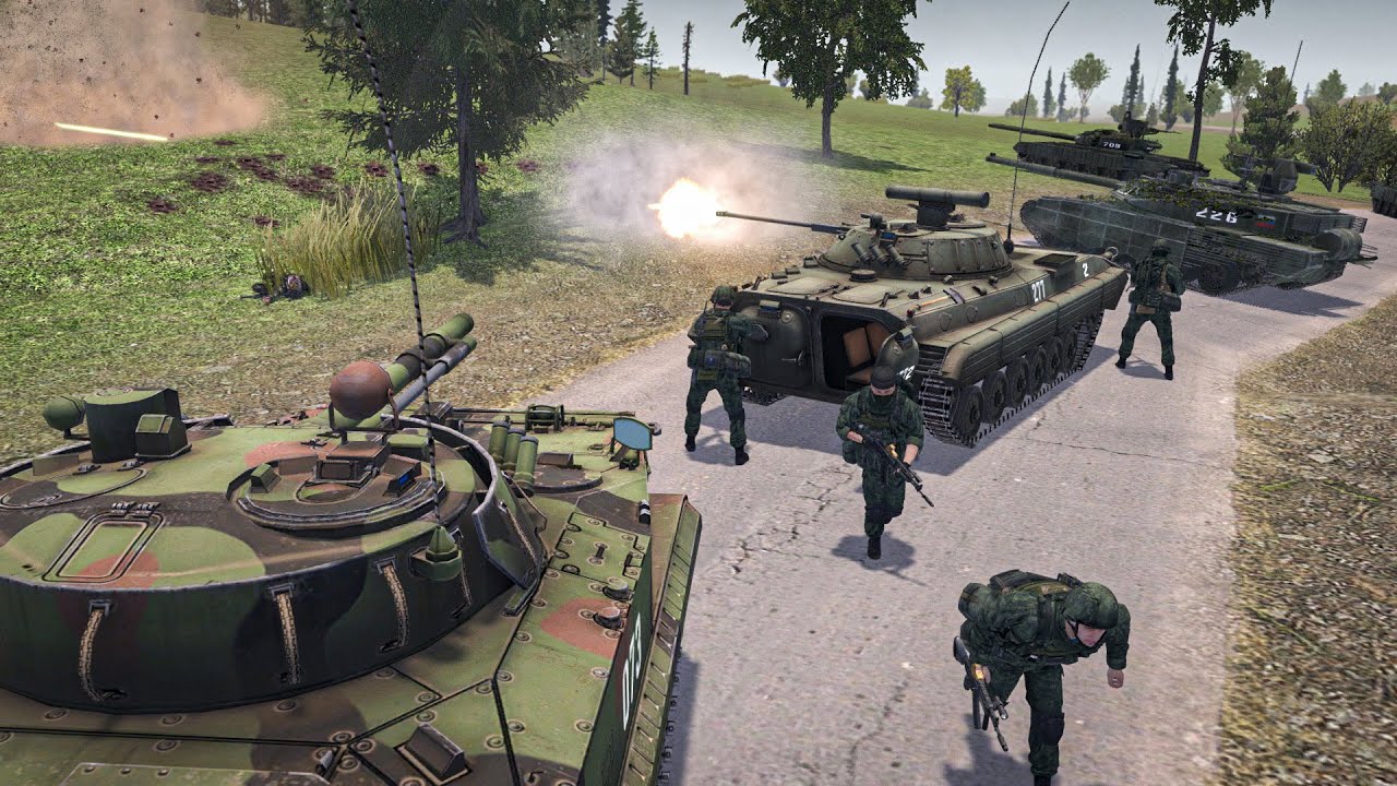 Российские войска против Бундесвера  — Gates of Hell: Ostfront [Modern Conflict mod]