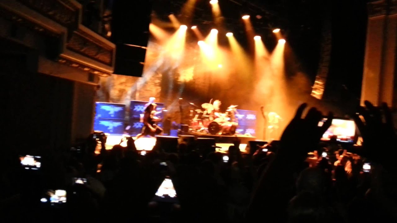 Metallica Spreckels Theatre