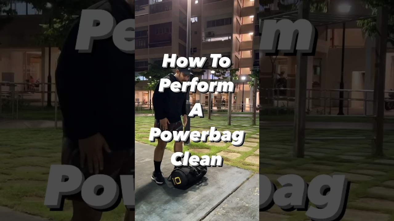 How to perform a Powerbag Clean #fitness #tips #sandbagtraining #workouttips