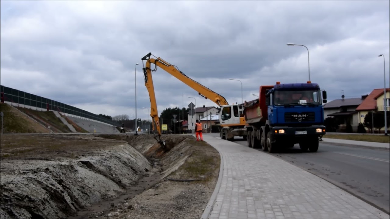 18.03.2021 - DD13 - Odmulenie rowów, naprawa skarp, Otwock-Wólka Mlądzka
