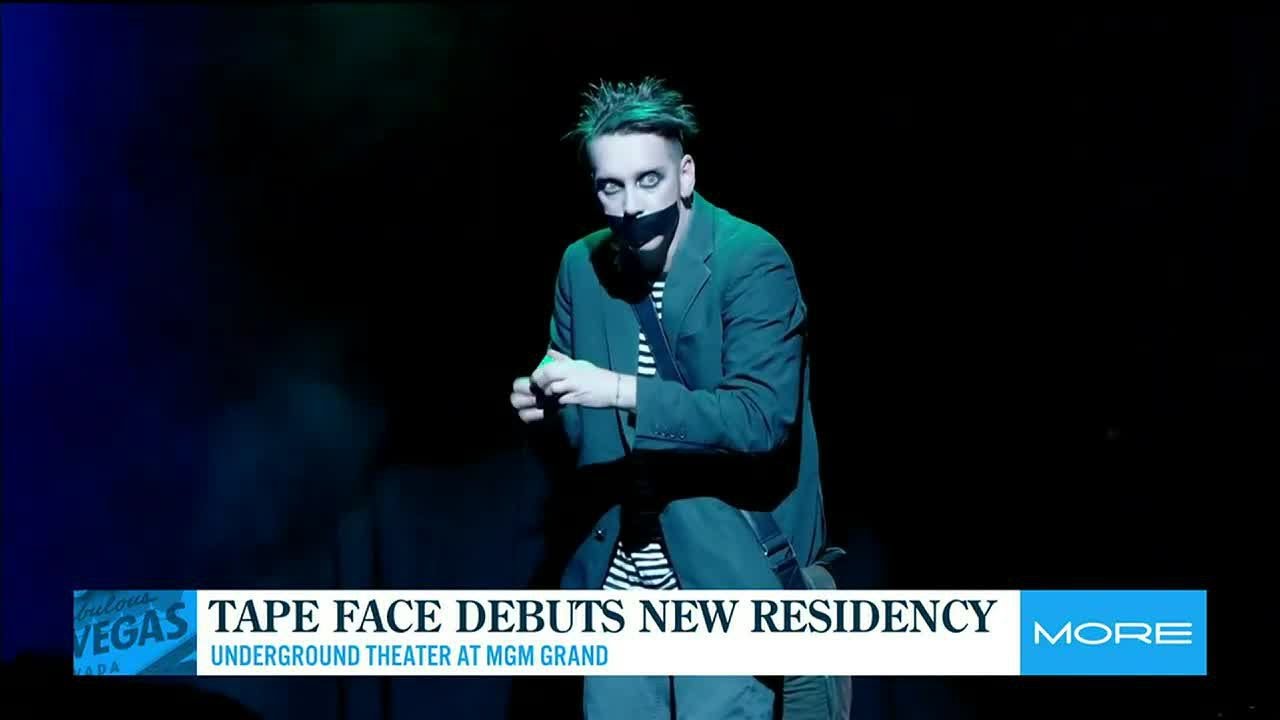 Tape Face talks with MORE's Mike Davis about upcoming Las Vegas Strip residency