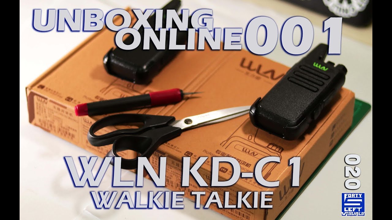 CHEAP AND RELIABLE WLN KD C1 WALKIE TALKIE AND QUICK TEST