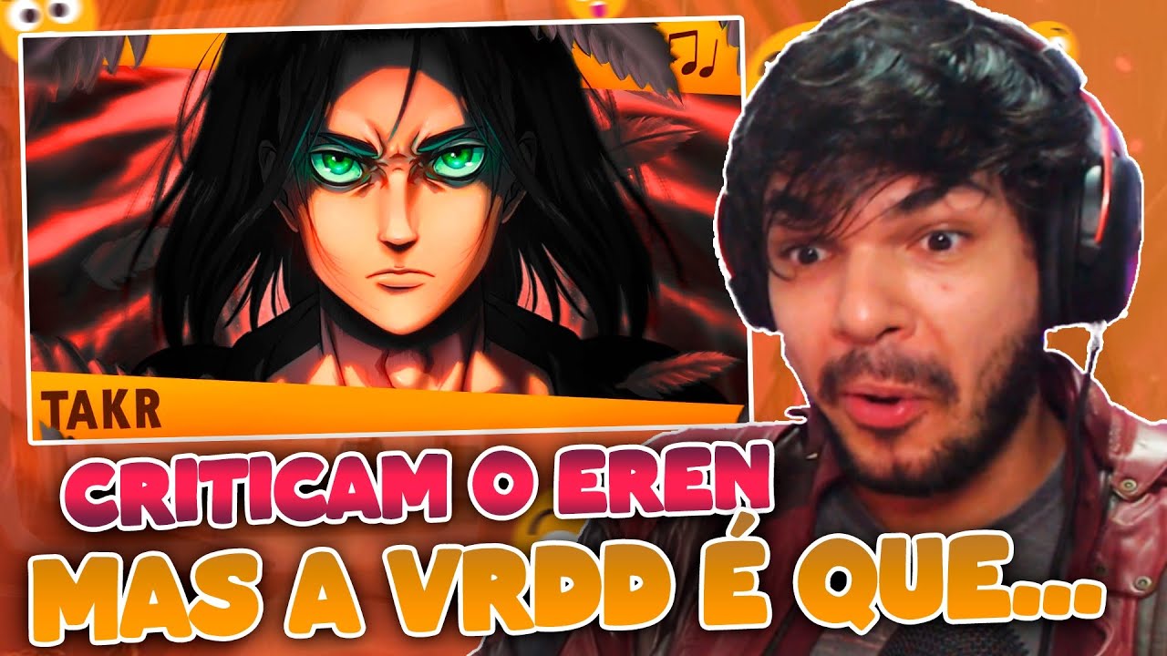 (O JEITO DE CANTAR FICOU...) TAKERU - Estrondo [Eren / Shingeki no Kyojin (Attack on Titan)