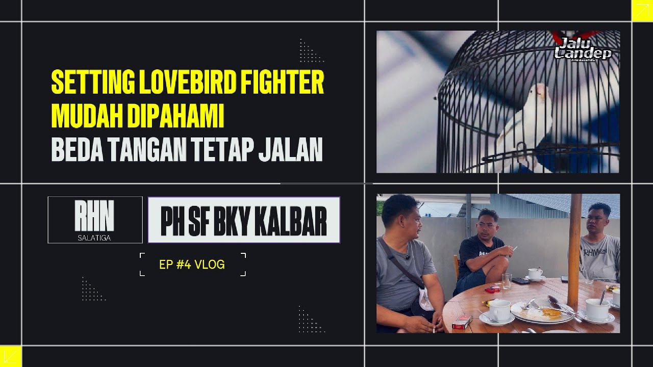 Ep 4 Vlog RHN | 4 TAHUN JALAN LAPANGAN LOVEBIRD BETINA FIGHTER TENTREM