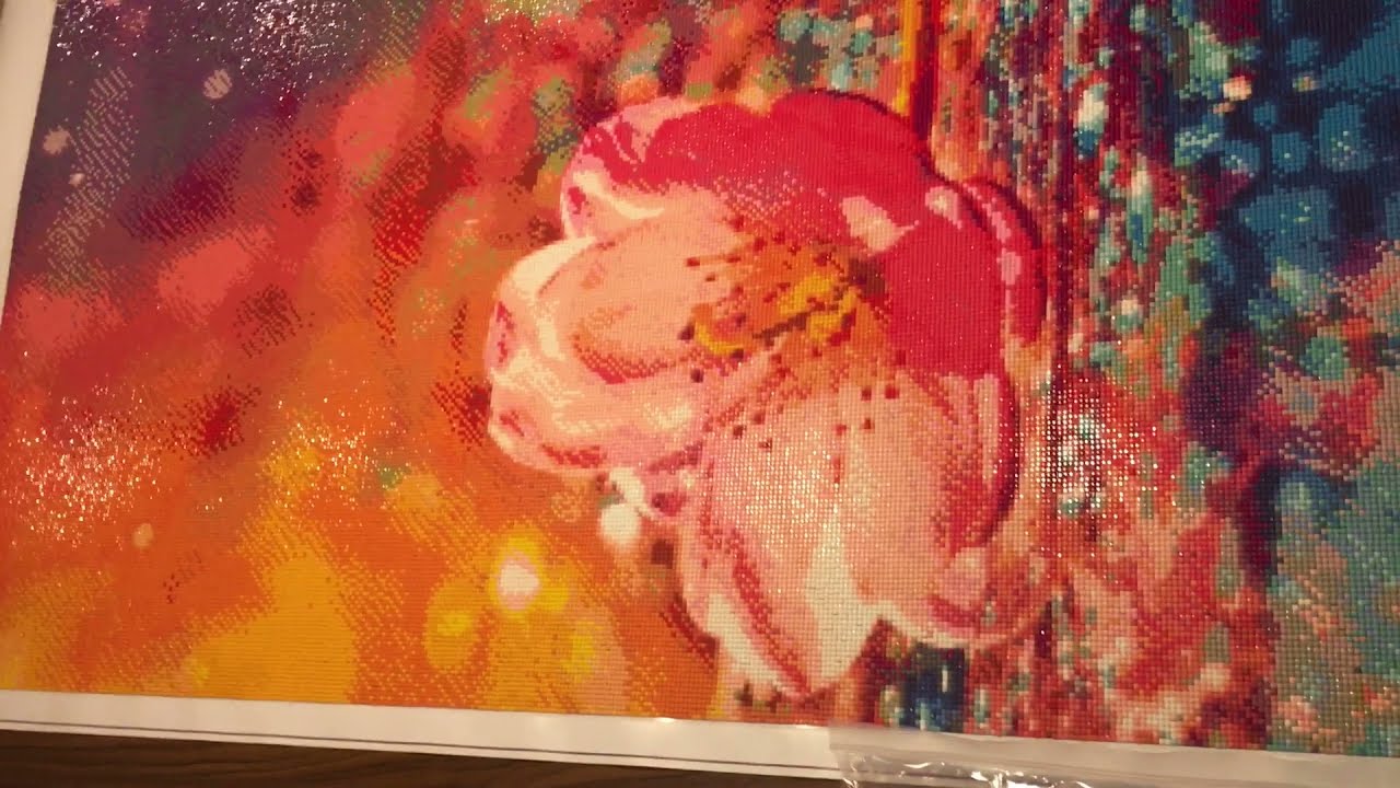 Diamond Painting Deutsch | Post Review Cherryblossom | Evermoment